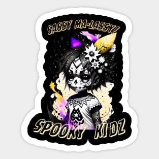 Spooky Kidz Sassy Ma-Lassy Sticker